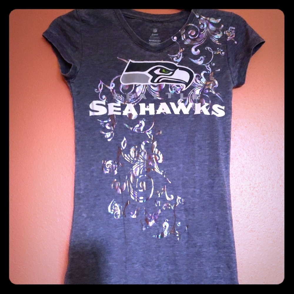 Seahawks Teen Shirt XS